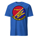 50th Attack Squadron T-Shirt — Royal front mockup