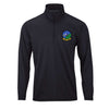 510th Missile Squadron Performance Quarter Zip - Black