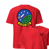 510th Missile Squadron Front & Back T-Shirt - Red