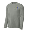 548th Missile Squadron Long Sleeve Performance T-Shirt - Concrete Heather