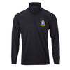 550th Missile Squadron Performance Quarter Zip - Black