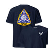 550th Missile Squadron Front & Back T-Shirt - Navy