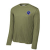 556th Missile Squadron Long Sleeve Performance T-Shirt - OD Green