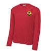 570th Missile Squadron Long Sleeve Performance T-Shirt - Red