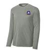 67th Missile Squadron Long Sleeve Performance T-Shirt - Concrete Heather