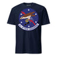 6th Attack Squadron T-Shirt — Navy front mockup