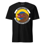 78th Attack Squadron T-Shirt — Black front mockup