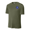 864th Missile Squadron Performance T-Shirt - OD Green