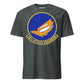 89th Attack Squadron T-Shirt — Charcoal Heather front mockup
