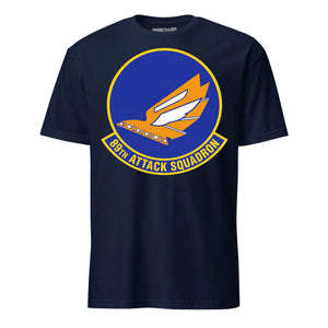 89th Attack Squadron T-Shirt — Navy front mockup