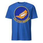 89th Attack Squadron T-Shirt — Royal front mockup