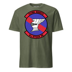 9th Attack Squadron T-Shirt — OD Green front mockup