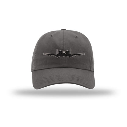A-10 Thunderbolt Silhouette Dad Hat