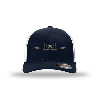 A-10 Thunderbolt Silhouette Flexfit Trucker Hat