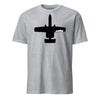 A-10 "Warthog" Stealth Silhouette T-Shirt - Heather Grey