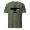 A-10 "Warthog" Stealth Silhouette T-Shirt - OD Green