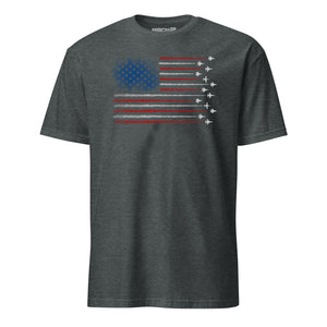 Air Force Smoke Flag T-Shirt