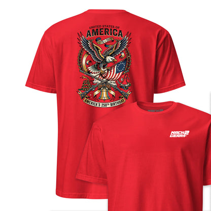 America's 250 Year Vintage Tattoo T-Shirt