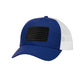 American Flag Blackout PVC Patch Structured Trucker Hat