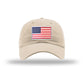 American Flag PVC Patch Unstructured Dad Hat