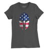 American Spartan Women's T-Shirt - Heather Dark Grey