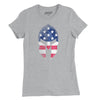 American Spartan Women's T-Shirt - Heather Grey