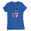 American Spartan Women's T-Shirt - Royal Blue