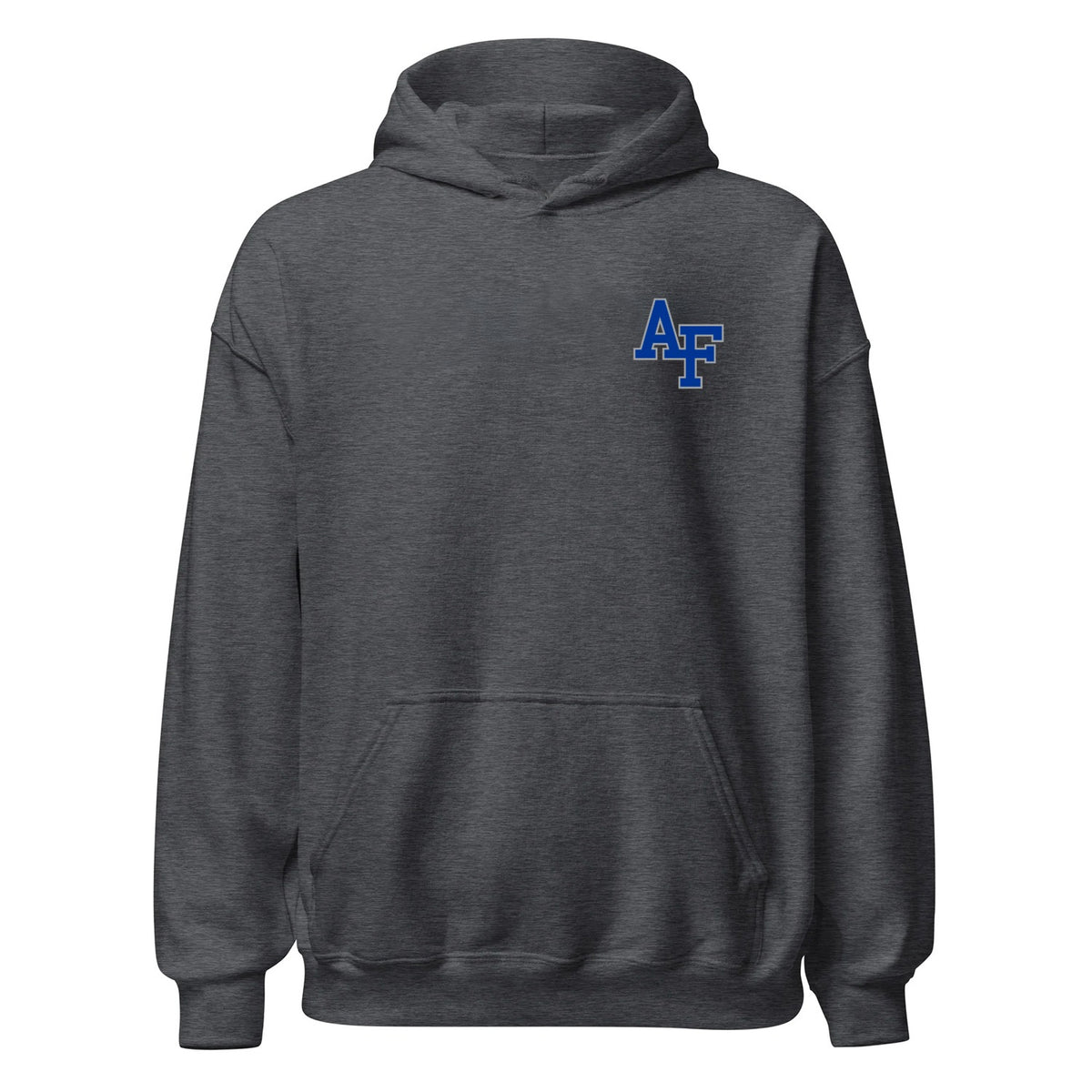 Air Force Academy Af Logo Outline — Charcoal Heather