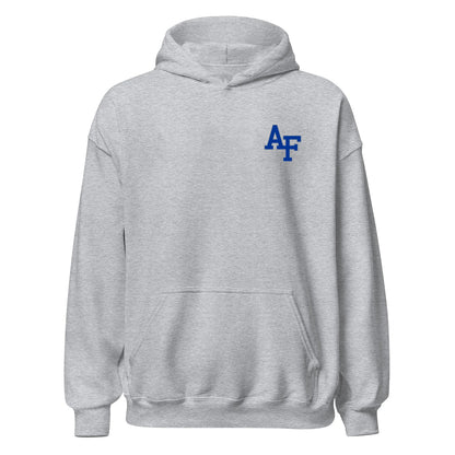 Air Force Academy Af Logo Outline — Heather Grey