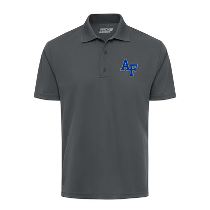 Air Force Academy Af Logo Outline — Charcoal