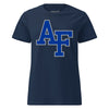 Air Force Academy Af Logo Outline Womens T-Shirt - Navy