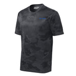 Air Force Academy Wordmark Outline — Camohex Iron Grey