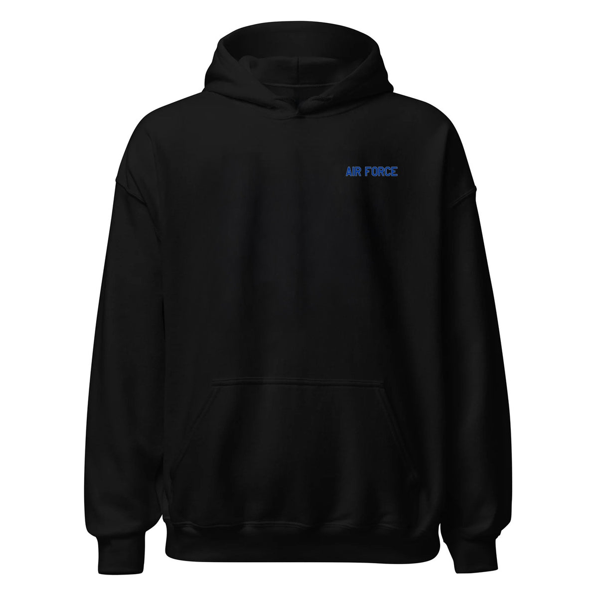 Air Force Academy Wordmark Outline — Black