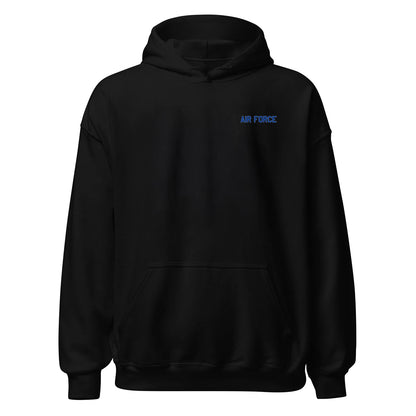 Air Force Academy Wordmark Outline — Black