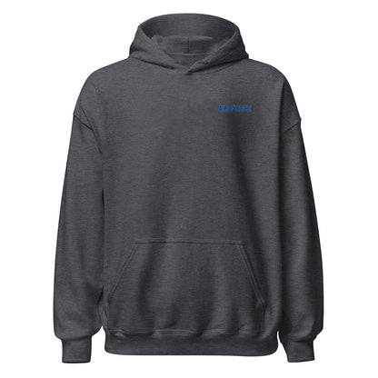 Air Force Academy Wordmark Outline — Charcoal Heather