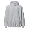 Air Force Academy Wordmark Outline Perfectweight Hoodie - Heather Grey