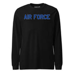 Air Force Academy Wordmark Outline — Black