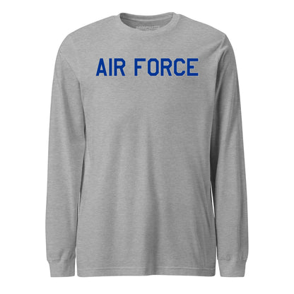 Air Force Academy Wordmark Outline — Heather Grey