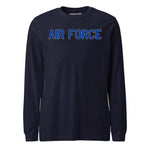 Air Force Academy Wordmark Outline — Navy