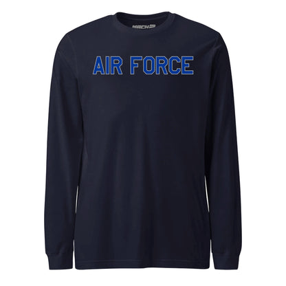 Air Force Academy Wordmark Outline — Navy