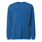 Air Force Academy Wordmark Outline — Royal