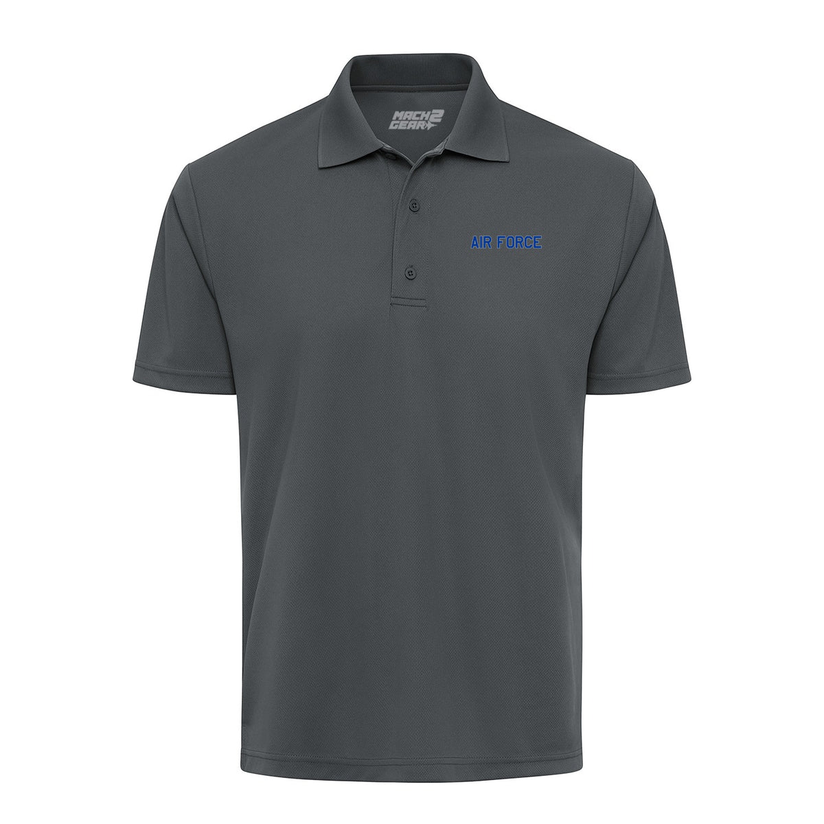 Air Force Academy Wordmark Outline — Charcoal