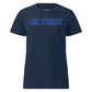 Air Force Academy Wordmark Outline — Navy