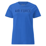 Air Force Academy Wordmark Outline — Royal