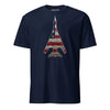 B-1 "Lancer" Rivet Flag T-Shirt - Navy