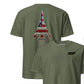 B-1 "Lancer" Rivet Flag Front & Back T-Shirt