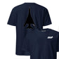 B-1 "Lancer" Stealth Silhouette Front & Back T-Shirt