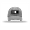 B-1 Aircraft Flag Carbon Fiber Patch Dad Hat - GREY