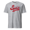 B-2 "Spirit" Vintage Script T-Shirt - Heather Grey