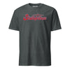 B-52 "Stratofortress" Vintage Script T-Shirt - Charcoal Heather